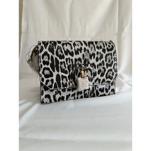 Guess Crossbody Leopard Print Handbag NWT